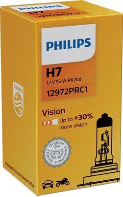 Žárovka PHILIPS H7 12V,55W PX26d +30%