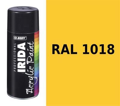 BODY IRIDA akrylátový sprej RAL 1018 400ml
