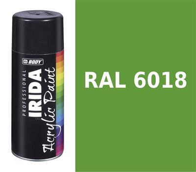 BODY IRIDA akrylátový sprej RAL 6018 400ml