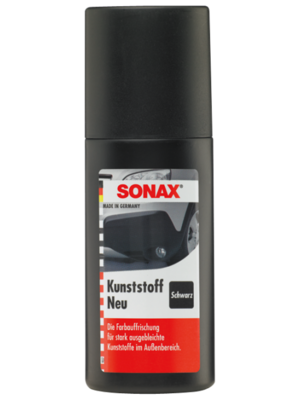 SONAX Obnovovač plastů - černá 100ml (409100)