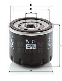Mann olejový filtr W79 - 1