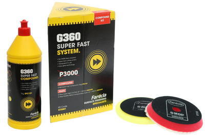 Leštící pasta G360 SUPER FAST COMPOUND kit