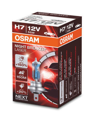 Žárovka OSRAM H7 12V 55W PX26d NBL +150%