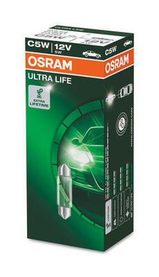 Žárovka OSRAM C5W 12V 5W SV8.5-8 35mm ULTRA LIFE