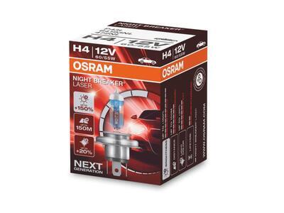 Žárovka OSRAM H4 12V 60W/55W P43t NBL +150%
