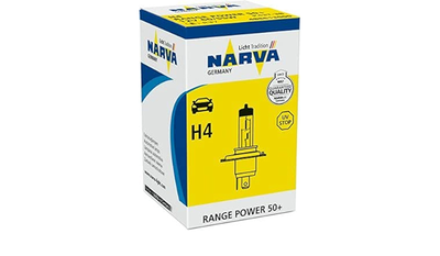 Žárovka NARVA H4 12V 60W/55W /RANGE POWER/+50%