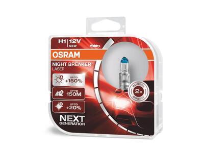 Žárovka OSRAM H1 12V 55W P14.5s NBL +150% 2ks